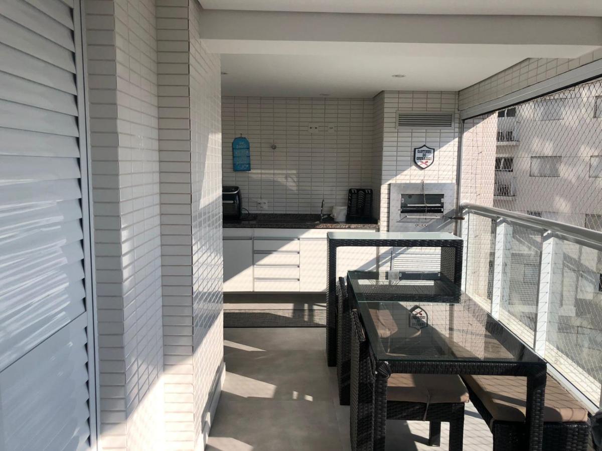 Apartamento Jardim Do Mar, Frente A Praia Praia Grande  Eksteriør bilde